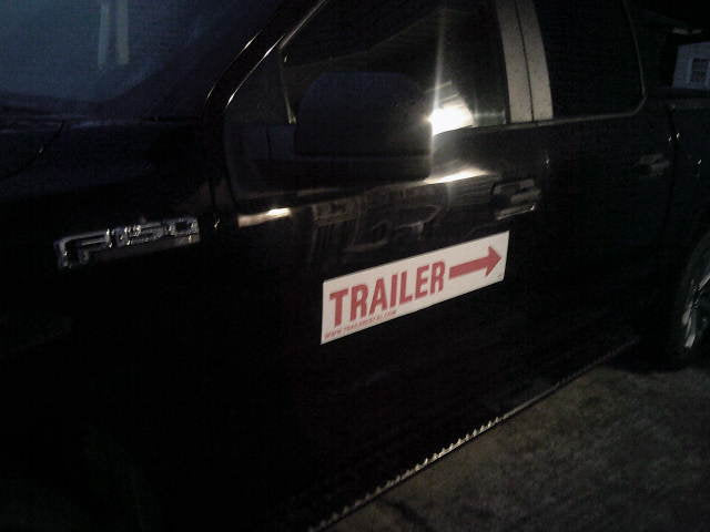 Trailer Safety Decals (Set of 2)