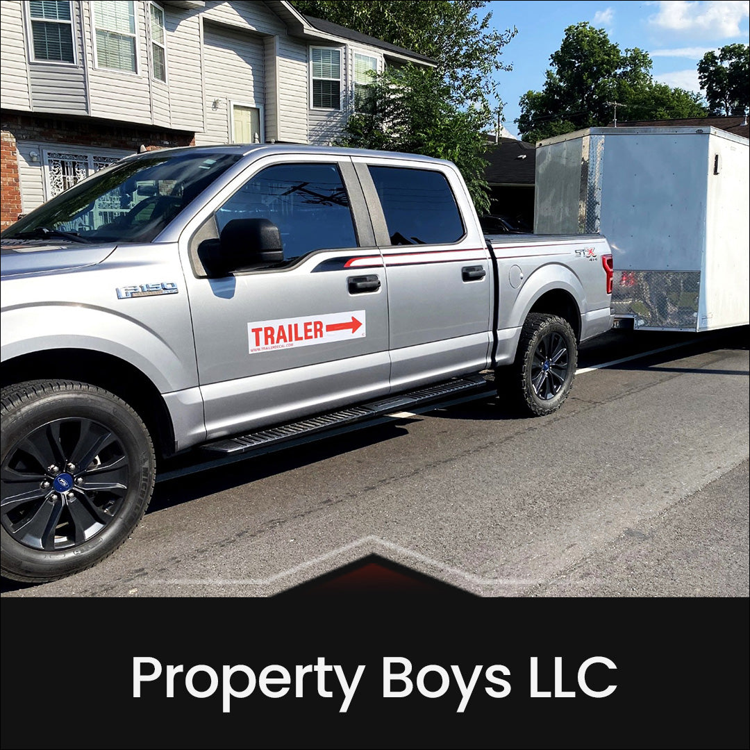 Trailer Safety Decals (Set of 2)